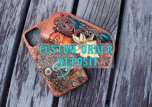 Made-to-order, tooled leather products, personalized leather gift