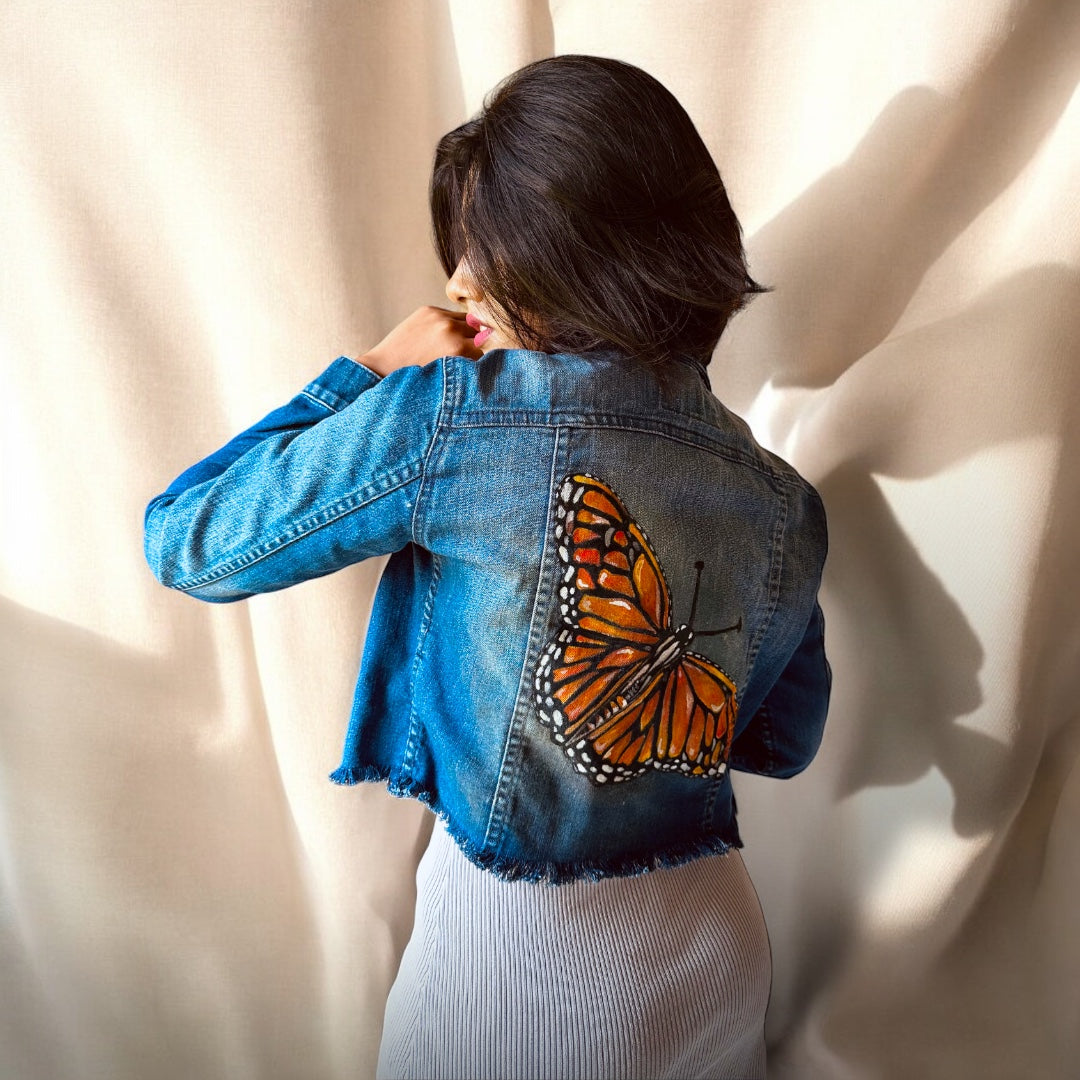 Unique hand-painted denim jackets, jeans, wallets, and bags from the Buffalo Blossom collection by Bison Cabin. One-of-a-kind wearable art inspired by nature, wildlife, and Western heritage. Free worldwide shipping & a special gift with every order!