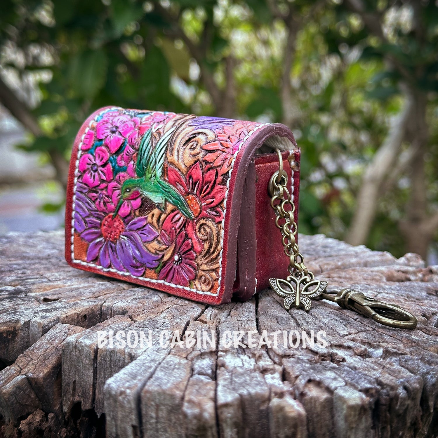 Shop beautifully hand-tooled leather accessories made from premium leather. Unique craftsmanship, western style, and timeless quality.