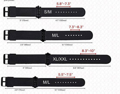 apple watch band size guide 